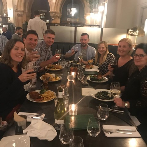 Team Christmas dinner