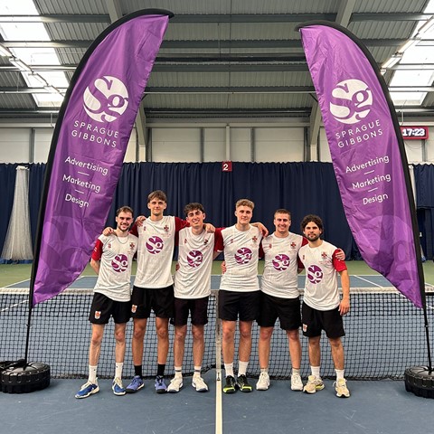 SG Proudly Sponsors Bristol University Tennis in The Southern Prem Playoffs